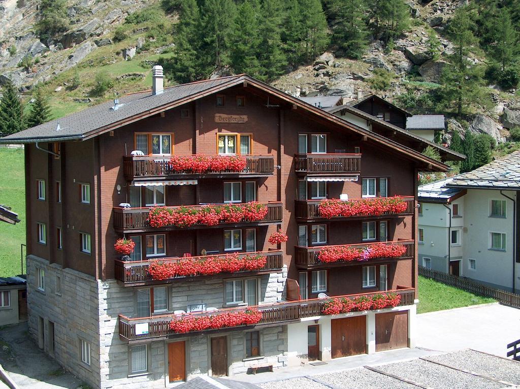 Apartment Bergfreude Саас-Грунд Екстериор снимка